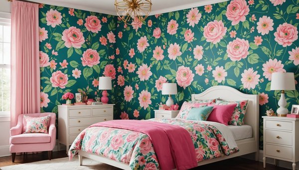 Papier peint chambre fille : des motifs pour chaque personnalité